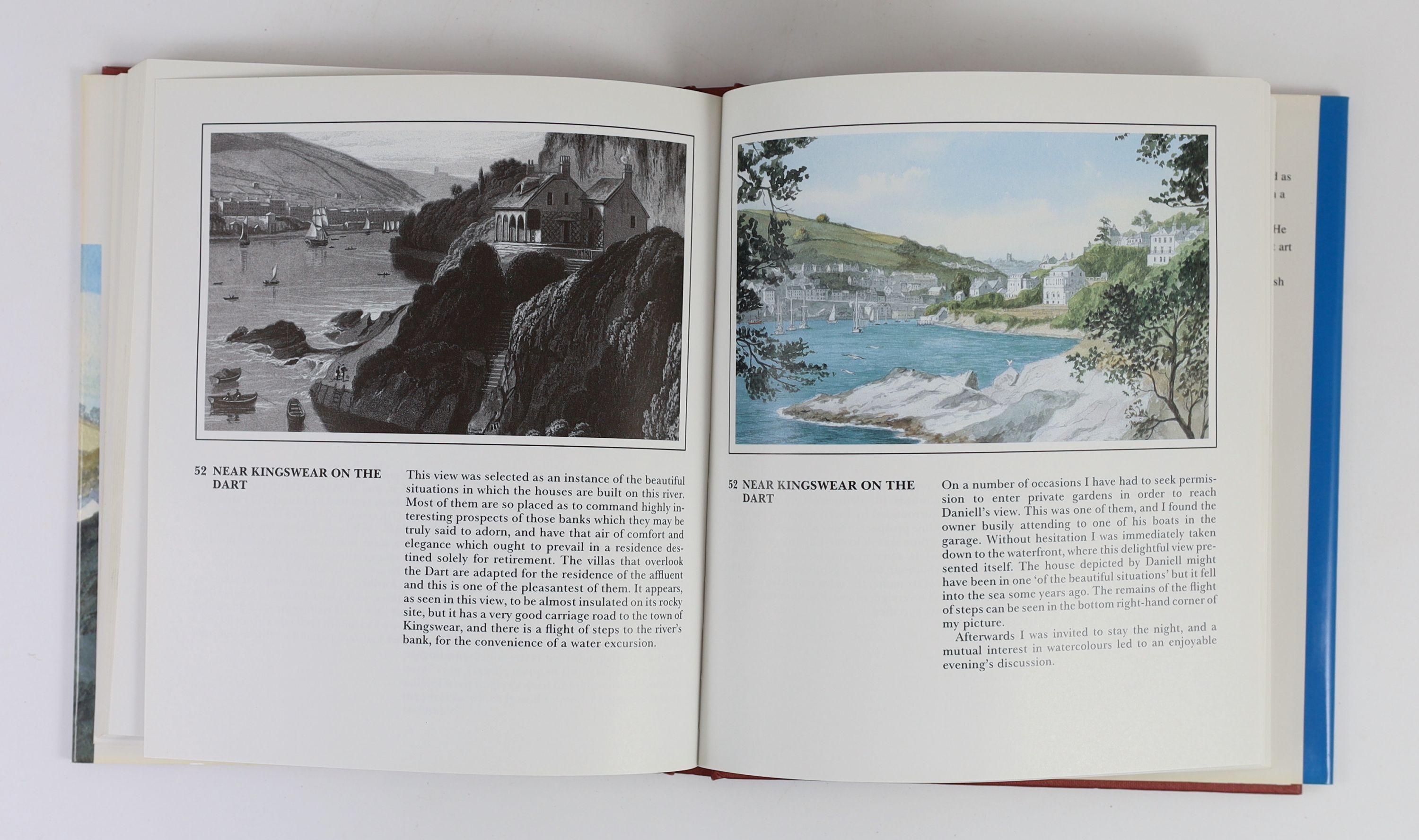 Addey, David - A Voyage Round Great Britain. 1st ed. 4 vols. Vols 3 and 4 signed by author. Each volume adorned with coloured illustrations throughout. Each in publishers cloth with gilt letters on spine and original pic